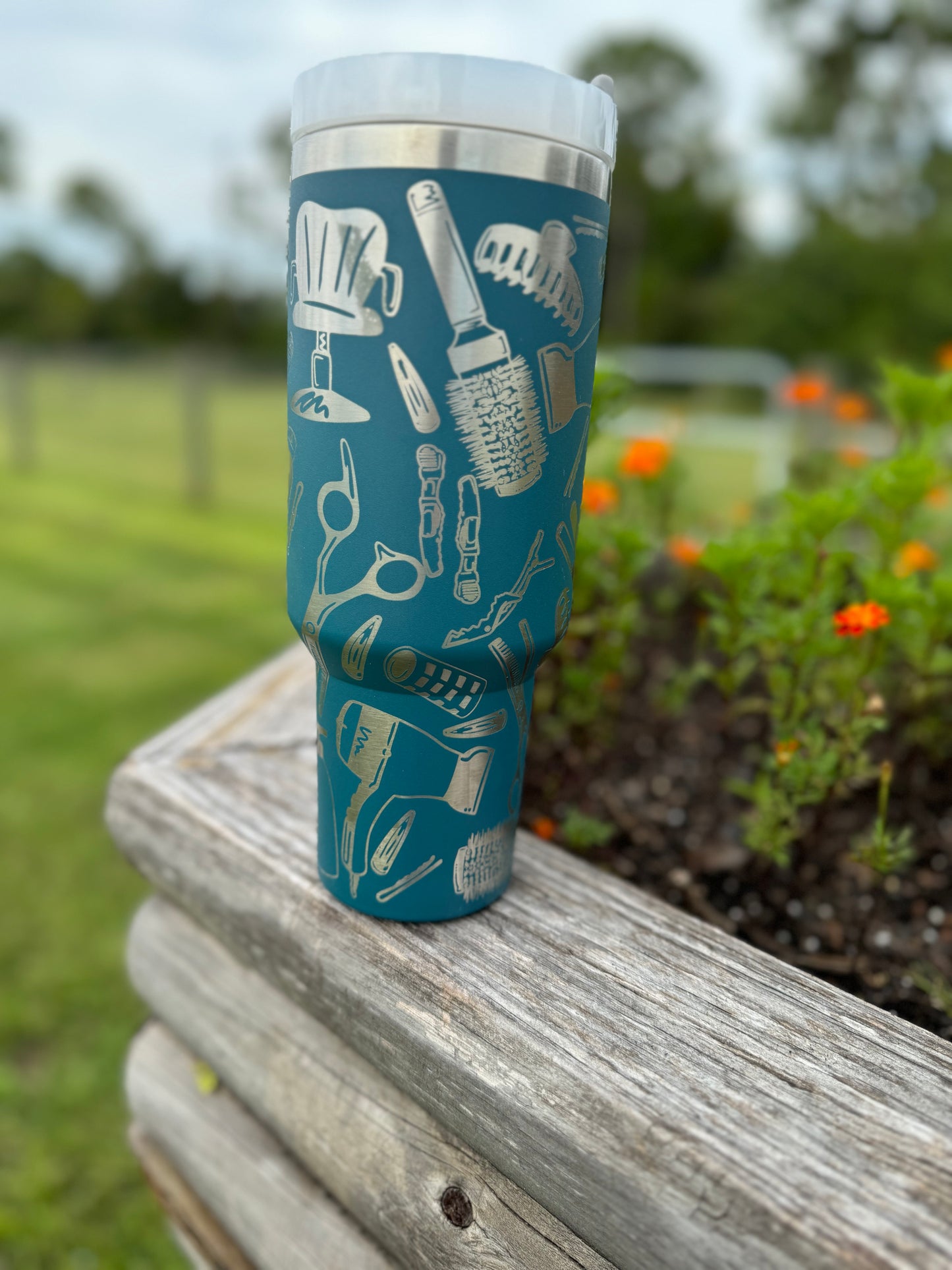 “Hair Stylist” Engraved Tumbler 40 oz