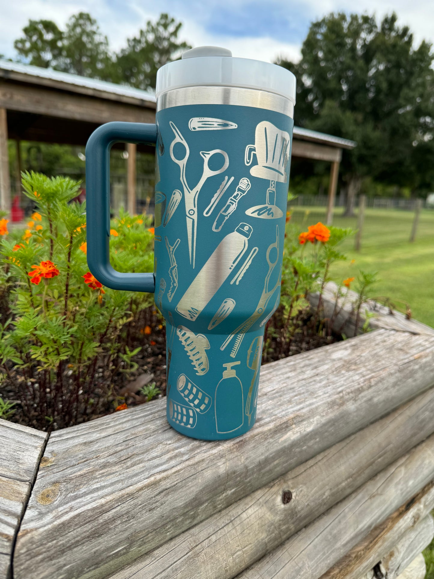 “Hair Stylist” Engraved Tumbler 40 oz